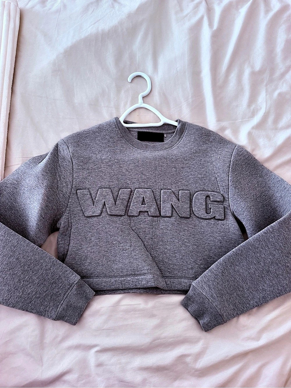 ALEXANDER WANG Gray Sweatshirt Size XS Like New